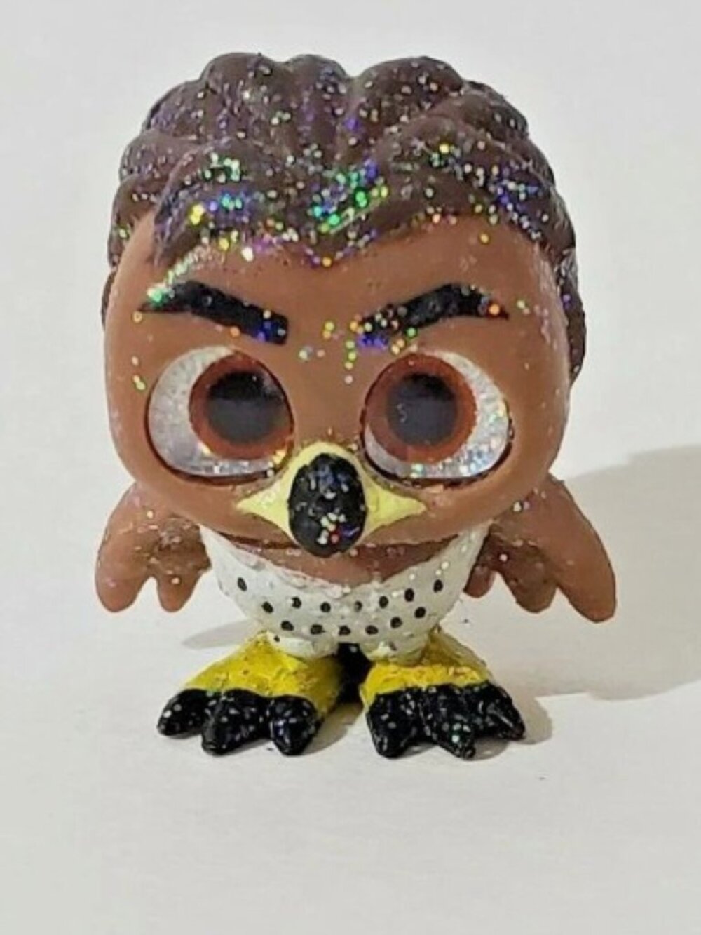 ULTRA RARE Moose Series 1 Maui Hawk Glitter Moana Disney Doorables